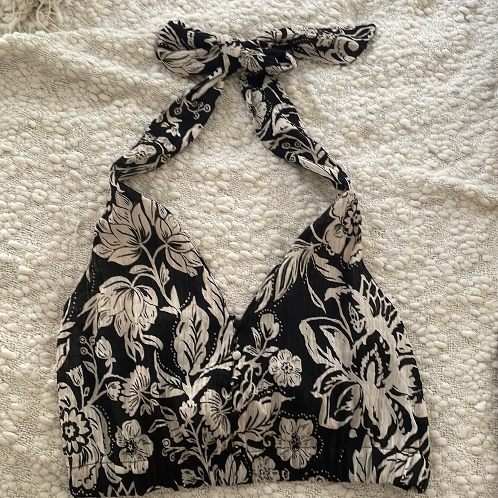 Floral Print Zara Crop Top